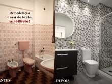 Restauro e remodelação casas de banho / wc