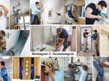 Montagem móveis, aparelhos e equipamentos
