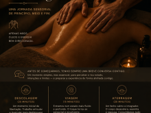 Massagem “descolagem · viagem · aterragem”
