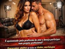 Anúncio de recrutamento profissional - actores x.